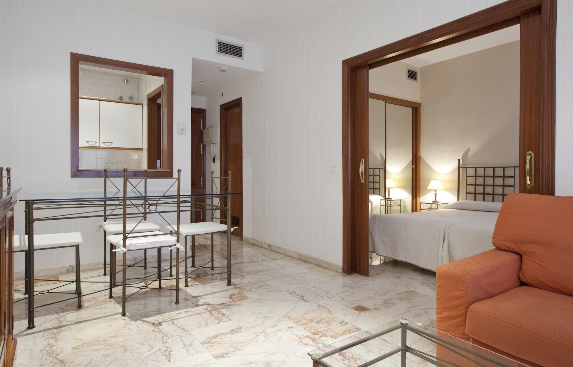 Apartamentos Vertice Bib Rambla Sevilla Kültér fotó